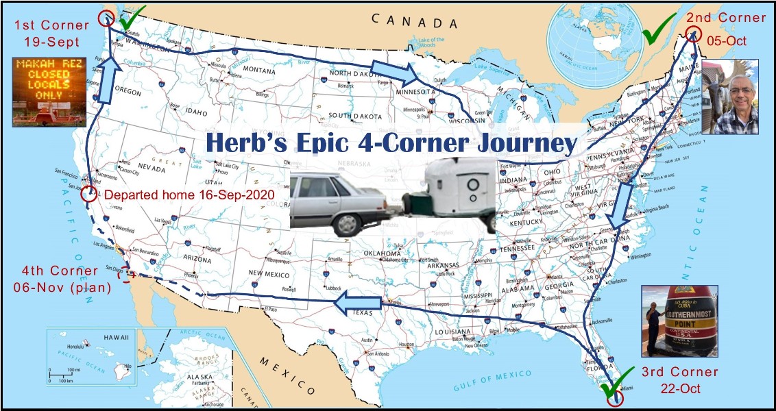 Herb’s Epic 4-Corner Journey – 2020
