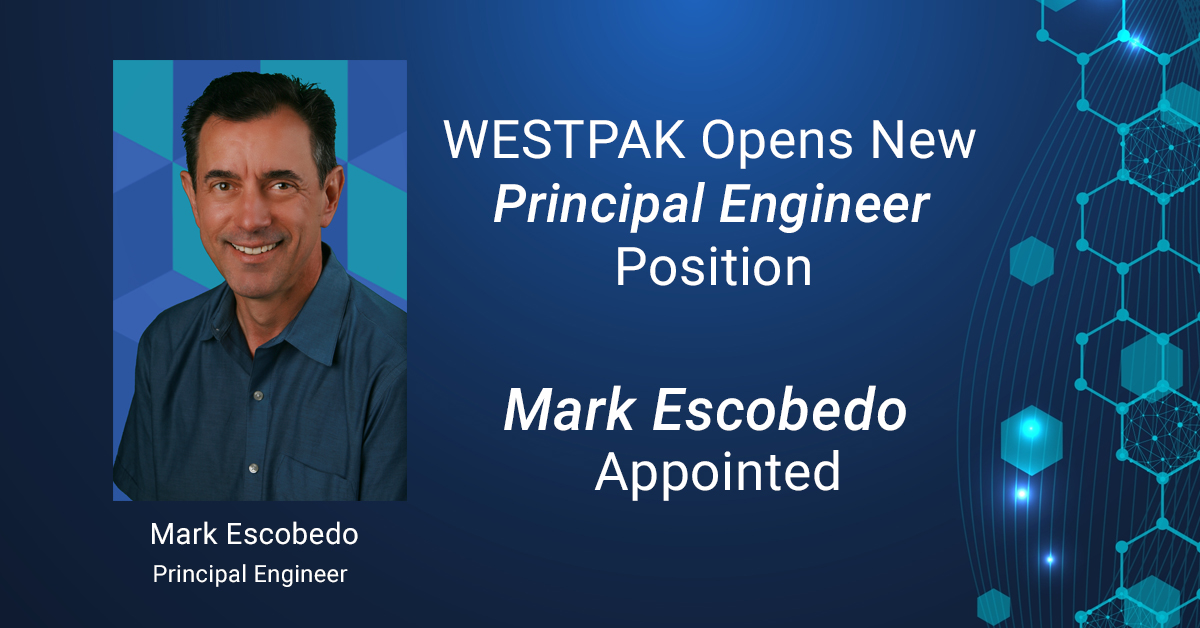 Principal Engineer Position Opened, Mark Escobedo Appointed Featured Image