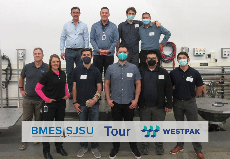 SJSU BMES Students Tour San Jose Test Lab